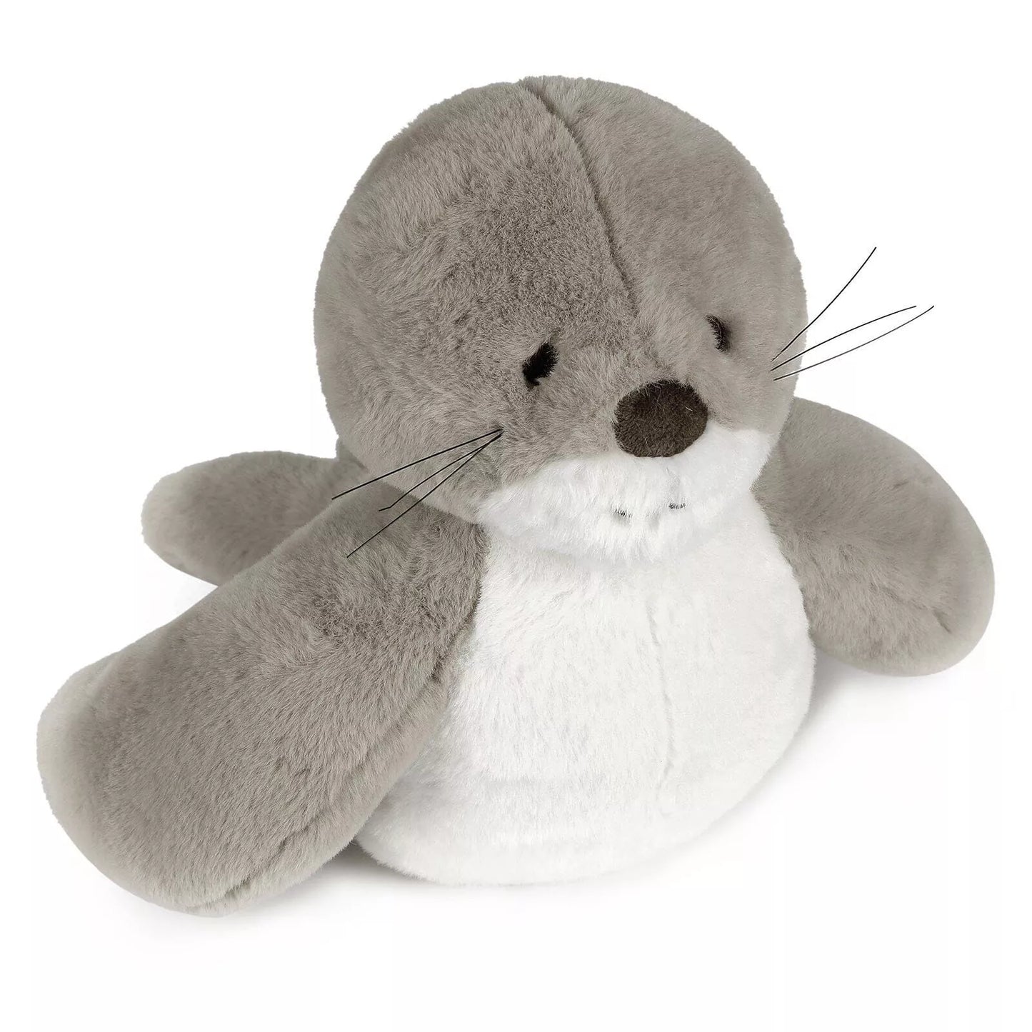 Peluche phoque - gris/blanc