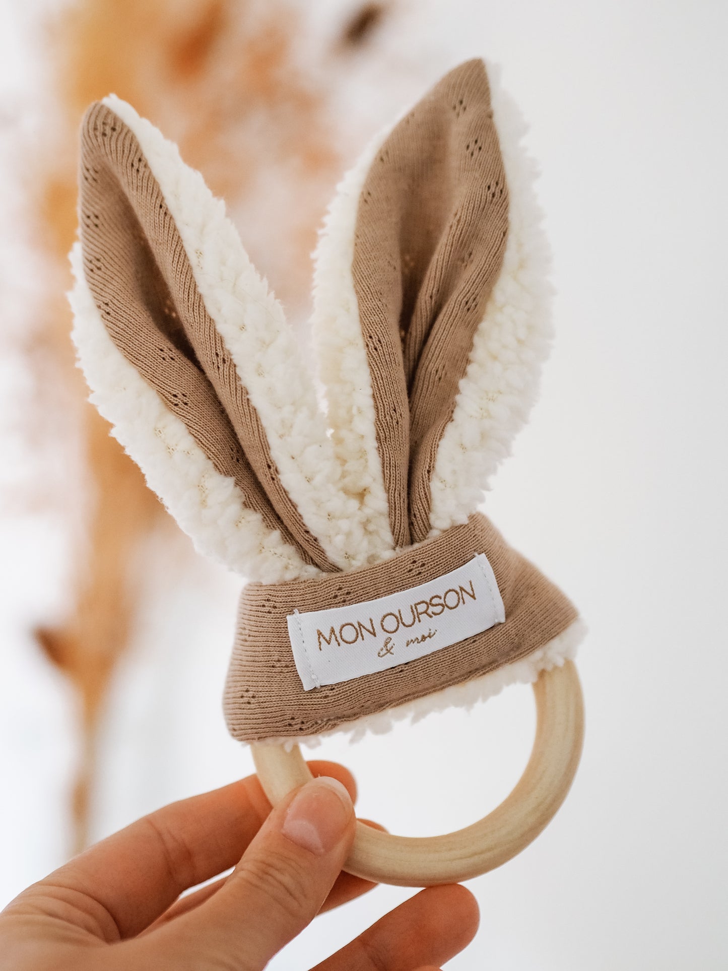 AU CHOIX Hochet lapin