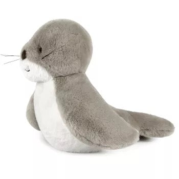 Peluche phoque - gris/blanc
